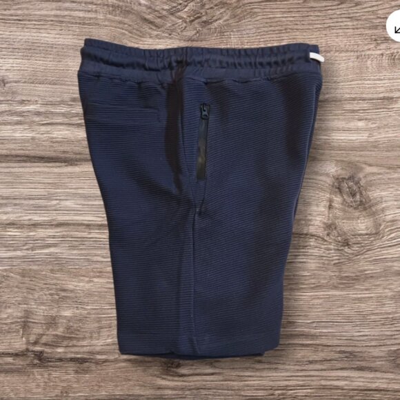 Retreat Los Angeles Boys Jogger Sweat Shorts Navy Blue Cotton Size M 10 / 12 - Picture 4 of 12